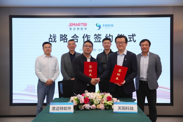 西安高新配资 天阳科技与思迈特达成战略合作,引领ChatBI金融行业智能分析新高度